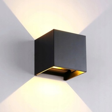 Lampa ścienna kinkiet LED GÓRA-DÓŁ Pilot IP65 12W