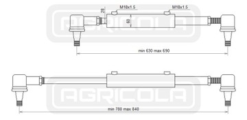 СИЛОВОЙ ЦИЛИНДР ПОДДЕРЖКИ C-360 SKOK 150 ГИДРОЛИДЕР KPL
