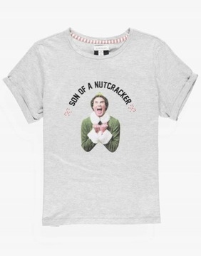 Topshop świąteczny t-shirt Will Ferrell elf 38 M