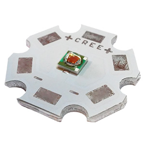 Dioda CREE XP-E 1-3W Deep Red 660nm na PCB