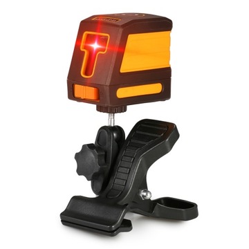 POZIOM LASEROWY na czerwonym świetle statyw