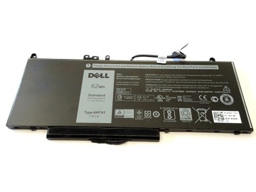 ORYGINALNA BATERIA DELL E5270 E5470 E5570 6MT4T Z KABELKIEM 66%
