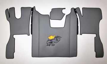 DYWANIKI GŁADKIE SCANIA R NEXT GEN OD 2017r. PASAŻER AMORTYZOWANY + HAFT