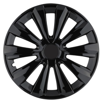 KOŁPAKI 16 CZARNE OPEL VW CITROEN ALFA PEUGEOT KIA