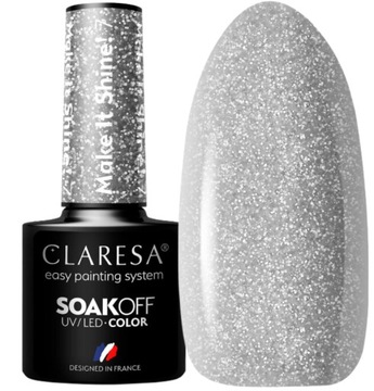 CLARESA LAKIER HYBRYDOWY MAKE IT SHINE 7 BROKAT