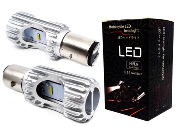 Лампа BA20D 35/35 Вт S2 LED 2000LM МОТОЦИКЛ СКУТЕР