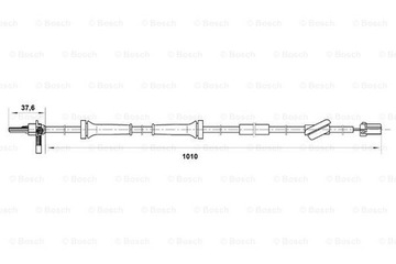 ALFA ROMEO 166 SENZOR ABS ZADNÍ PRAVÝ / LEVÝ BOSCH