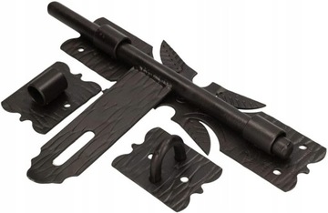 ZASUWA DRZWI BRAM GARAŻOWA RYGIEL 250MM KUTA