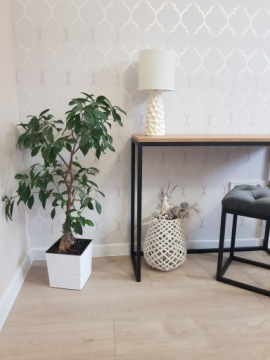 KONSOLA LOFT DĄB INDUSTRIALNA PRESTIGE 90x30x75