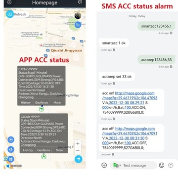 2G 4G Mini OBD Голосовое управление Автомобильный GPS-локатор Состояние ACC
