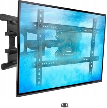 OBROTOWY UCHWYT ŚCIENNY Z REGULACJĄ DO TELEWIZORA TV 65 CALI SAMSUNG