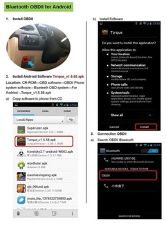 Автоматический диагностический сканер Bluetooth Code Reader V1.5
