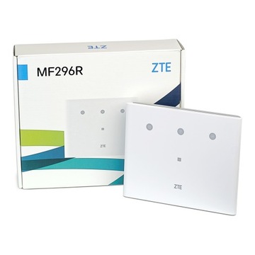 ZTE MF296R Domowy Biurowy Router kartę SIM 4G LTE WiFi AC WPA3 bez simlocka
