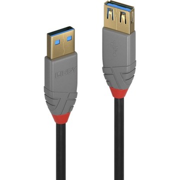 LINDY 36763 Удлинительный кабель USB 3.2 типа A, 3 м