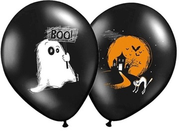 BALONY BALON DUSZEK DUCH HALLOWEEN 6 SZT. 30 CM
