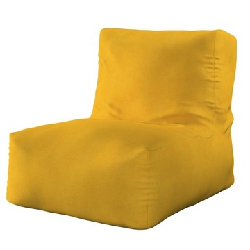 Yellow Tipi Pufo- fotel Poppy musztardowy szenil