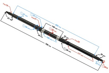 Задний мост Пентора