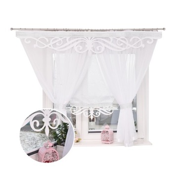 Firana panel i cyrkonie 400x155 upięcia kryształ