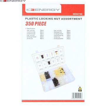 НАБОР ШИФТОВ ДЛЯ ОБИВКИ TOYOTA MIX 350 ШТ.