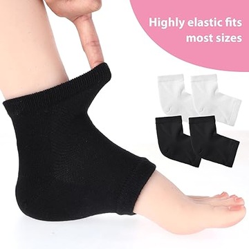 Увлажняющие пяточные носки для сухой и потрескавшейся кожи НАБОР ИЗ 2 ПАР