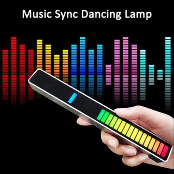 2 умных светодиодных индикатора, RGB-индикатор уровня музыки