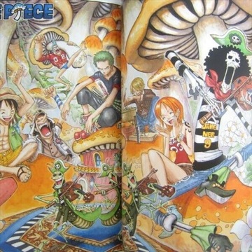 Аниме Манга Ода Эйитиро One Piece Color Walk 6 Art Book
