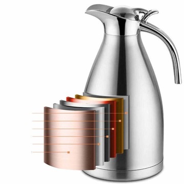 НАСТОЛЬНЫЙ ТЕРМОС КУВШИН ДЛЯ КОНФЕРЕНЦИЙ НЕРЖАВЕЮЩАЯ СТАЛЬ С КРЫШКОЙ 2Л