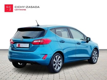 Ford Fiesta VII Hatchback 3d Facelifting 1.0 EcoBoost 100KM 2017 Ford Fiesta SalonPL 100KM Titanium PANORAMA Podgrz.Fotele 16 Kamera Bezywp, zdjęcie 4