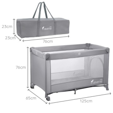 СКЛАДНАЯ ДОРОЖНАЯ КРОВАТКА ПРЕМИУМ-КЛАССА + МАТРАС И СУМКА