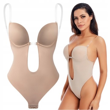 BODY DO SUKNI BEZ PLECÓW BIUSTONOSZ GOŁE PLECY M