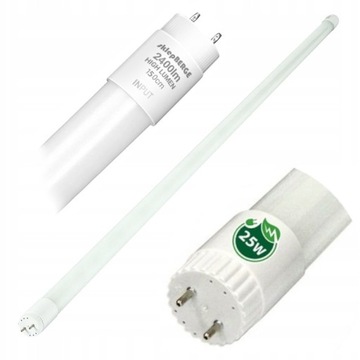Świetlówka LED 150cm 24W 2400lm Neutralna 4000K Do Oprawy Hermetycznej G13