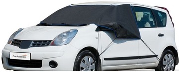 Osłona PRZECIWSZRONOWA ZIMA LÓD mata ochronna DeLux PRZEDNIA SZYBA+BOK 135c