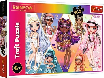 PUZZLE 160 Wesołe przyjaciółki RAINBOW HIGH 15415