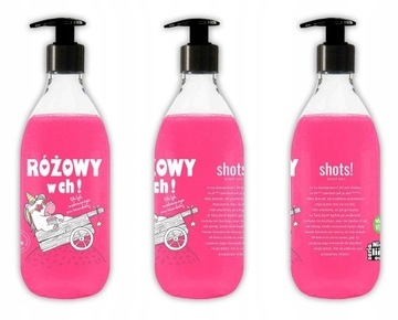 LaQ SHOTS! RÓŻOWY W CH! Żel pod prysznic 500ml