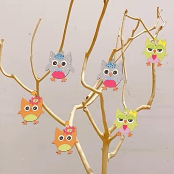 9шт. Пасхальный подвесной знак. Орнамент висит.