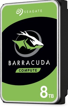 Жесткий диск Seagate BarraCuda 8 ТБ, 3,5 дюйма, SATA