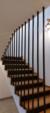 Uchwyt rurki fi 25 balustrady 32 stopnie do skośnych sufitów harfy lamele