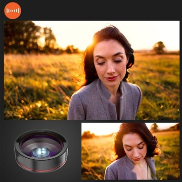 ZESTAW 4W1 MAKRO TELE FISHEYE NA TELEFON ZE STATYWEM