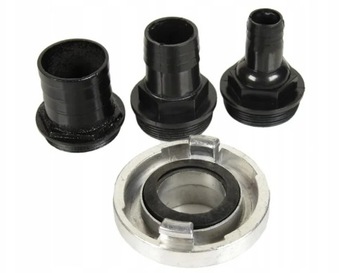 Насос для септика с измельчителем и поплавком с пожарным шлангом длиной 20 м.