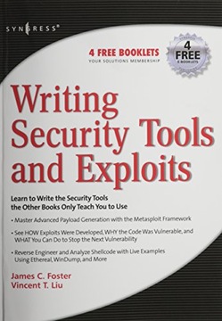 Foster, James C Writing Security Tools and Exploits