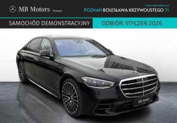 Mercedes Klasa S W223/V223 2025 Mercedes-Benz Klasa S 450d 4MATIC LONG rocznik 2025 samochod testowy 3.0