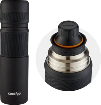 Termos Turystyczny, Podróżny CONTIGO 750 ml Black