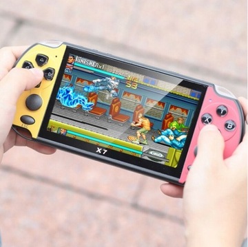 КОНСОЛЬ X7 8 ГБ MP5 MP4 MP3 Игры Сказки ЖЕЛТЫЙ