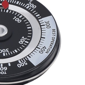 МАГНИТНЫЙ ТЕРМОМЕТР ДЛЯ КАМИНА, КОЗЬЯ ПЕЧИ 0-500