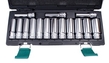 Zestaw nasadek długich 1/2 15el Honidriver H4515