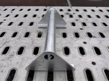 Blokada Auta Koła Zabezpieczenie Koła Na Lawecie 23cm 36cm BLK-PM-2-HP-D