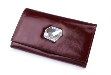 AV 140 Swarovski kolekcja Giovani skórzany portfel