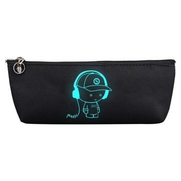 PLECAK SZKOLNY ŚWIECĄCY MŁODZIEŻOWY A4 WOREK PIÓRNIK LISTONOSZKA set4W USB