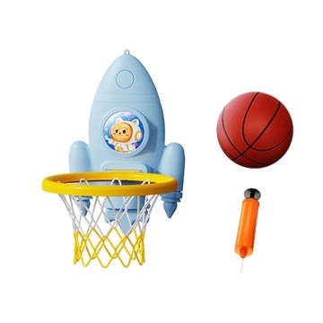 Баскетбольное кольцо Мини-баскетбольное кольцо синего цвета