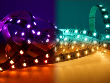 Taśma LED PRO RGBW + ciepła 5050 60/m 96W - 1m